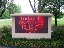 OUTDOOR ELECTRONIC SIGNS